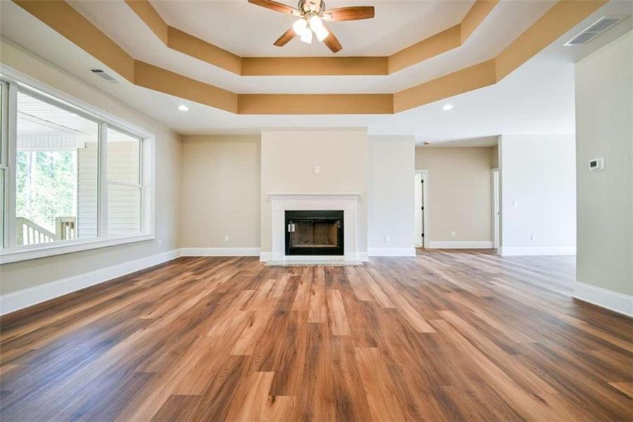 Spacious, unfurnished interior of a new home in , Mansfield (Image 56).