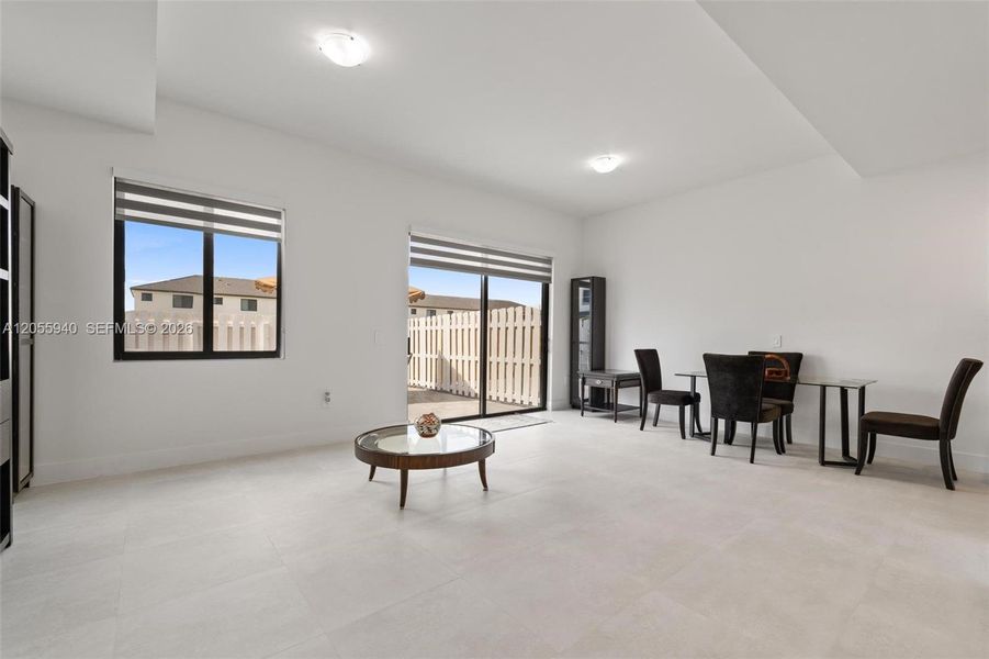 Furnished interior view inside a new home in , Homestead (Image 14). Furnished interior view inside a new home in , Homestead (Image 14).