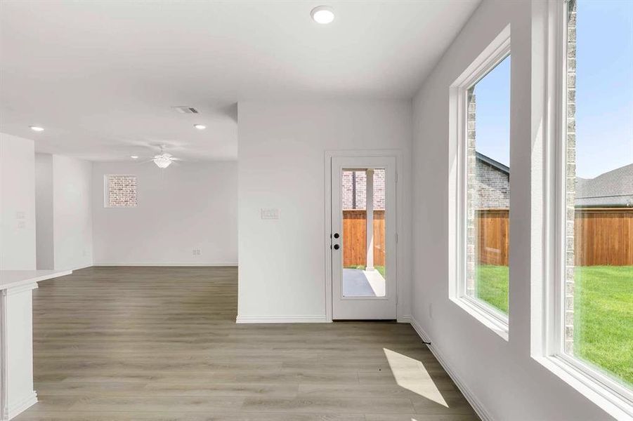 Spacious, unfurnished interior of a new home in Creekview Fossil Ridge, Pilot Point (Image 13). Spacious, unfurnished interior of a new home in Creekview Fossil Ridge, Pilot Point (Image 13).