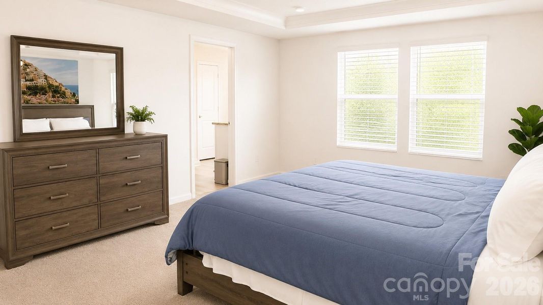 Furnished interior view inside a new home in Autumn Park, Concord (Image 17).