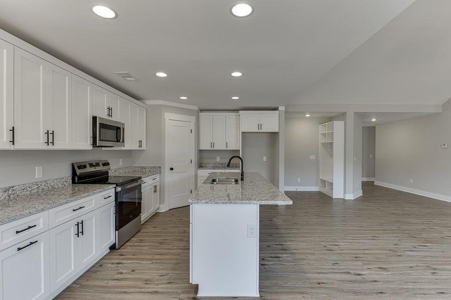 Furnished interior view inside a new home in , Hartwell (Image 10).