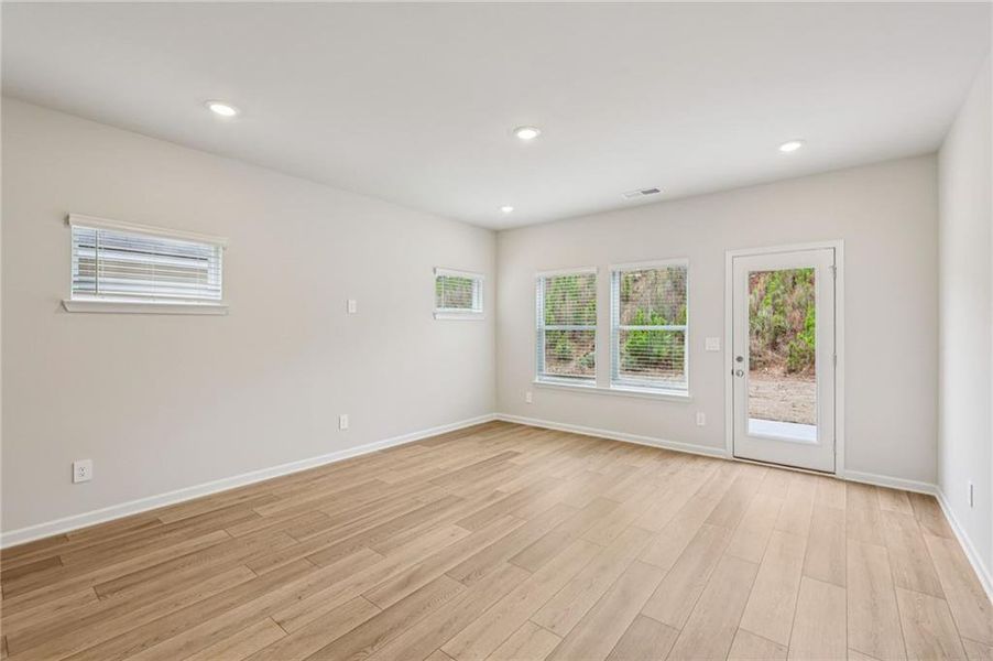 Spacious, unfurnished interior of a new home in Hawthorne Station, College Park (Image 32). Spacious, unfurnished interior of a new home in Hawthorne Station, College Park (Image 32).