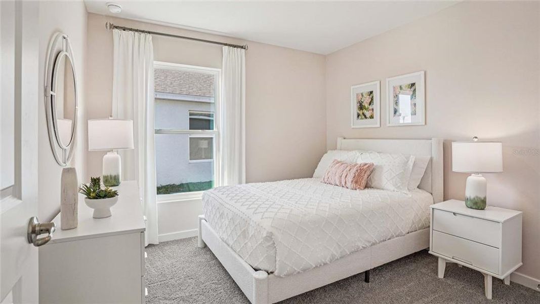 Furnished interior view inside a new home in Sunset Hills, Summerfield (Image 13).
