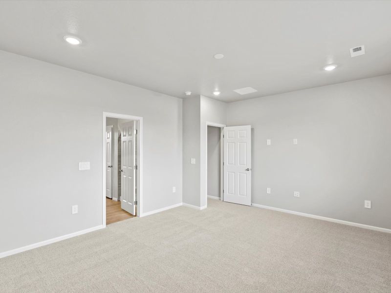 Spacious, unfurnished interior of a new home in Poudre Heights: The Alpine Collection, Windsor (Image 19).