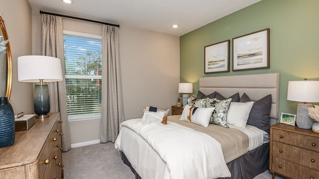 Furnished interior view inside a new home in Headwaters at Lofton Creek, Yulee (Image 24).
