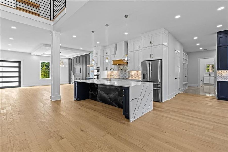 Furnished interior view inside a new home in , Loganville (Image 9).