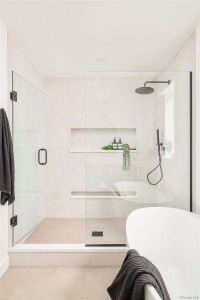 Furnished interior view inside a new home in , Denver (Image 13).