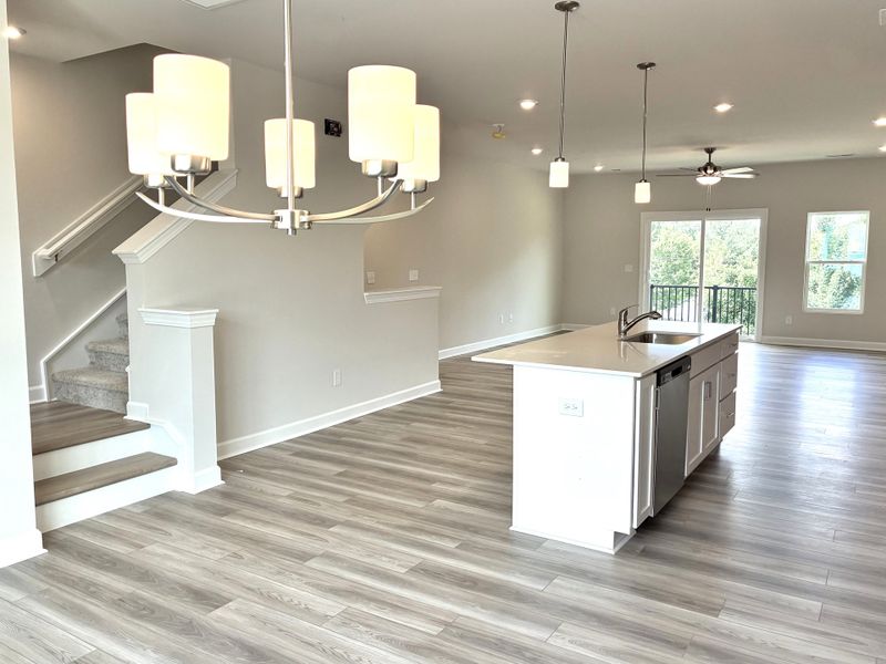 Furnished interior view inside a new home in Holly View, Greenville (Image 8).