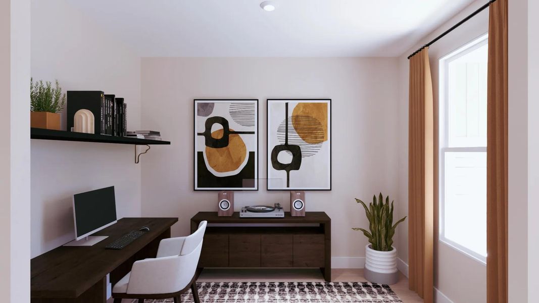 The Fernandina Home Office