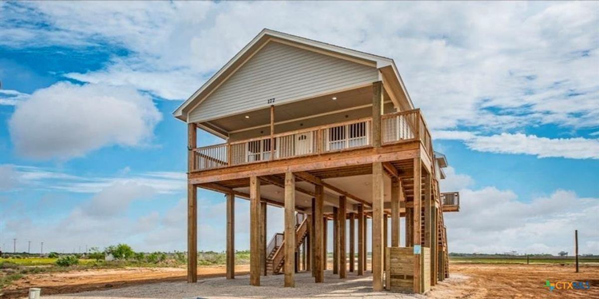 In-progress construction of a new home in , Port Lavaca, TX (Image 35).