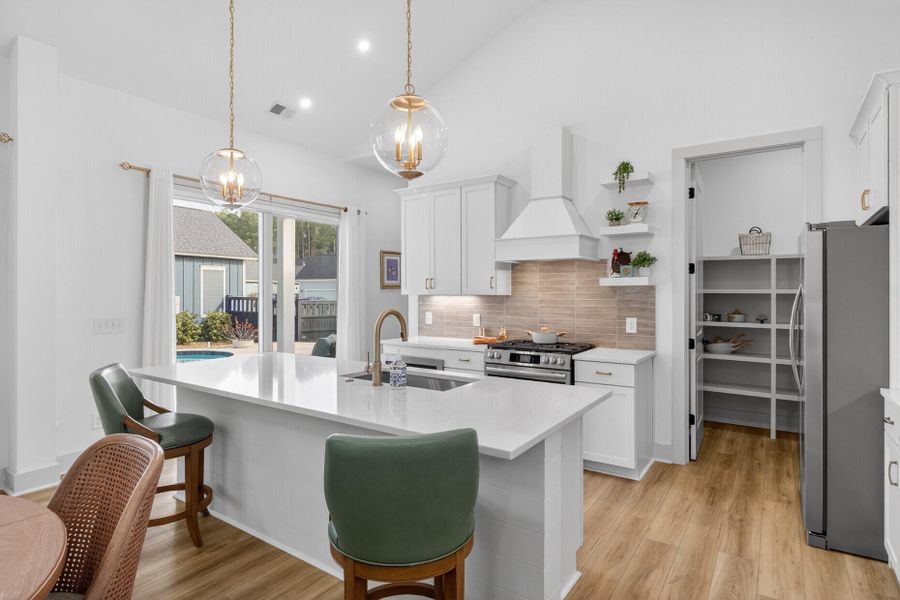 Furnished interior view inside a new home in The Domus Collection at Midtown Nexton, Summerville (Image 38). Furnished interior view inside a new home in The Domus Collection at Midtown Nexton, Summerville (Image 38).