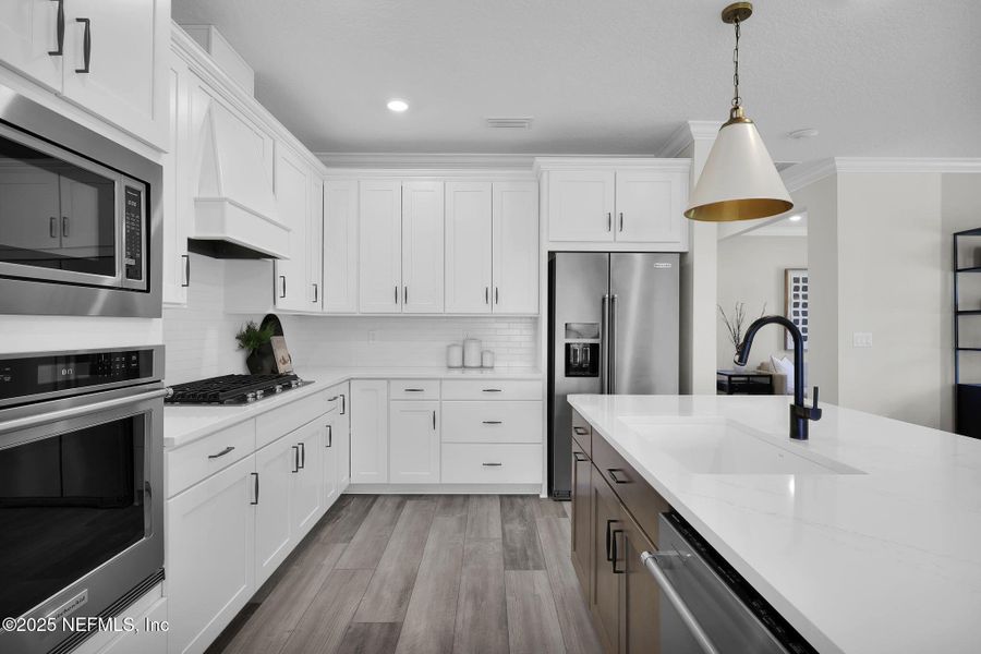 Furnished interior view inside a new home in , St. Johns (Image 4).