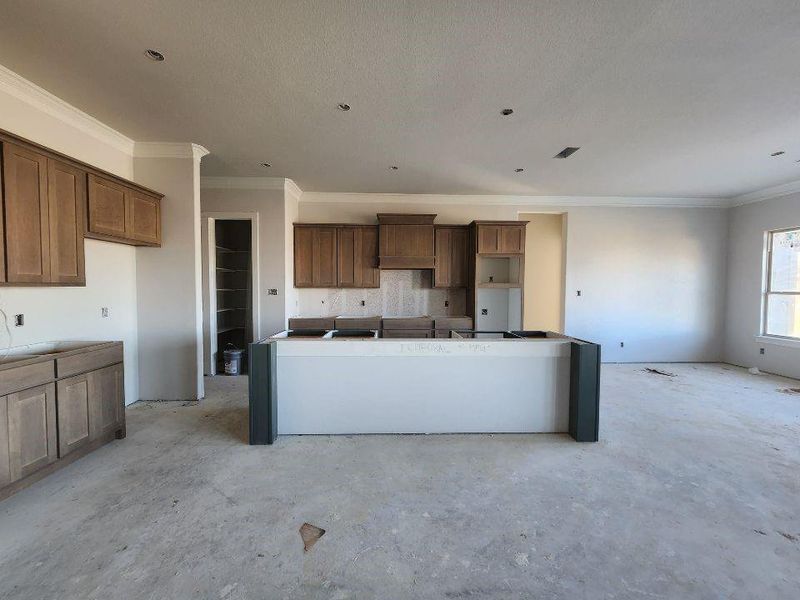 In-progress construction of a new home in Rocky Top, Krum, TX (Image 4). In-progress construction of a new home in Rocky Top, Krum, TX (Image 4).