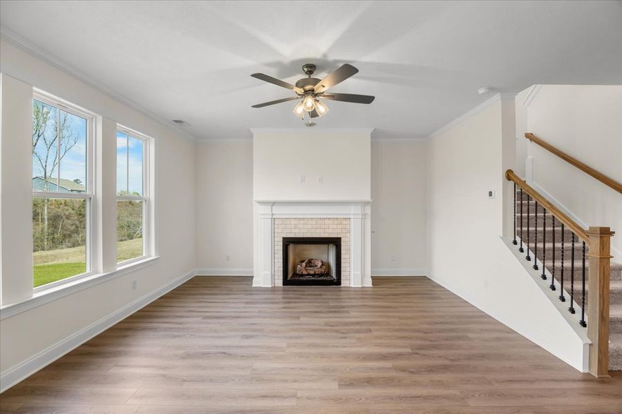 Spacious, unfurnished interior of a new home in Crawford Creek, Grovetown (Image 16).