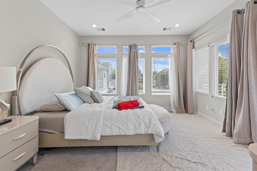 Furnished interior view inside a new home in , Houston (Image 11).