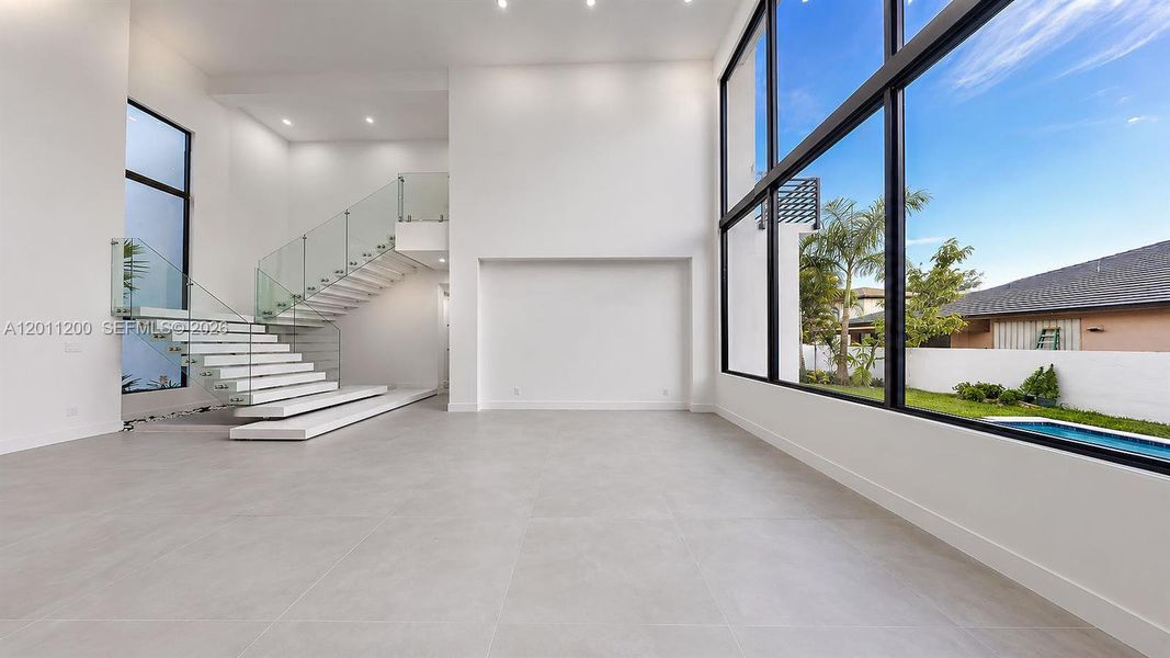 Exterior details and patio area of a home in , Miami Lakes (Image 41).