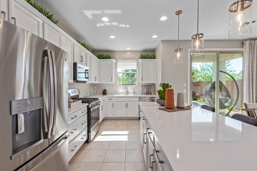 Furnished interior view inside a new home in Rancho Mercado, Surprise (Image 9).