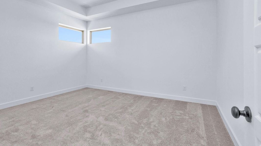 Spacious, unfurnished interior of a new home in Everly, Tomball (Image 14).