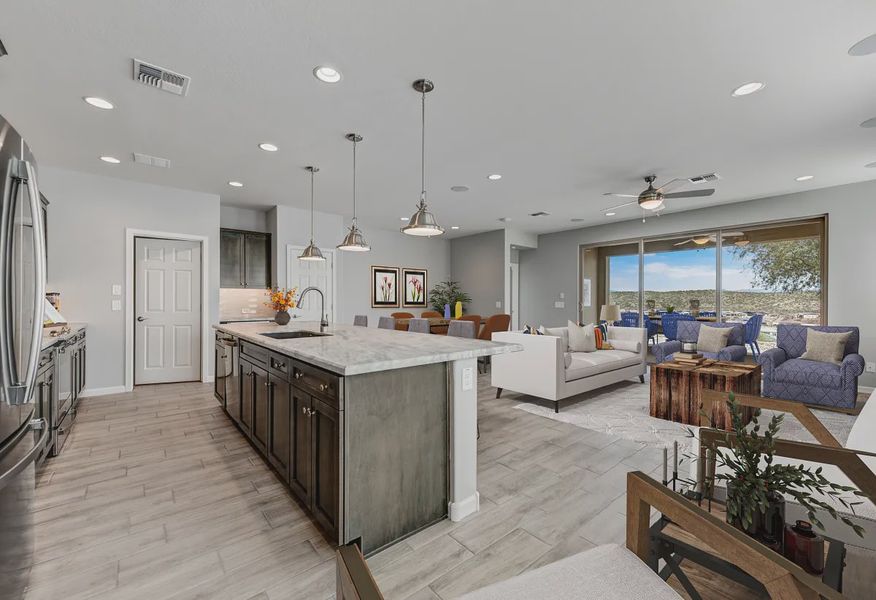 Virtually Staged Great Room - 3 of 26