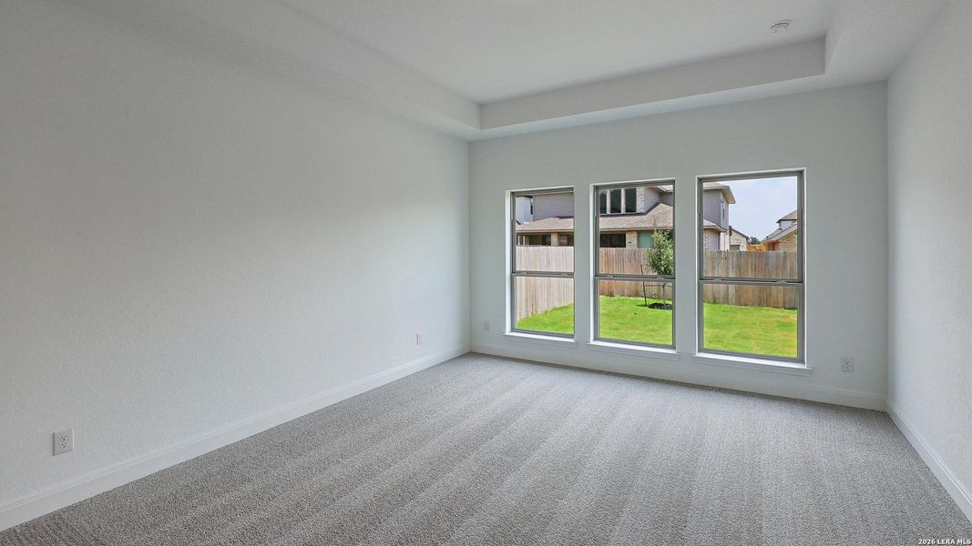 Spacious, unfurnished interior of a new home in Kallison Ranch, San Antonio (Image 16). Spacious, unfurnished interior of a new home in Kallison Ranch, San Antonio (Image 16).