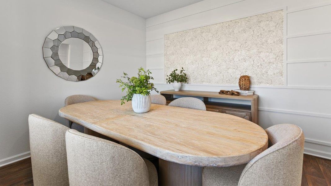 Representative furnished interior of a home built from the HAYDEN by D.R. Horton in Rookery, Green Cove Springs (Image 12).