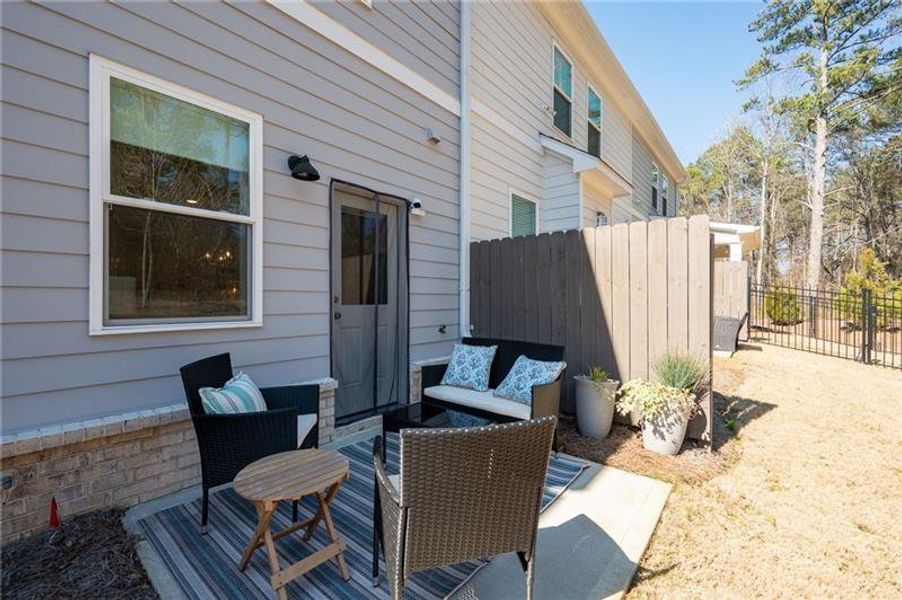Front exterior of a new home in , Smyrna, GA, highlighting curb appeal (Image 18).