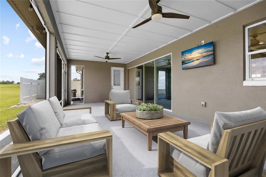 Exterior details and patio area of a home in , Ocala (Image 4). Exterior details and patio area of a home in , Ocala (Image 4).
