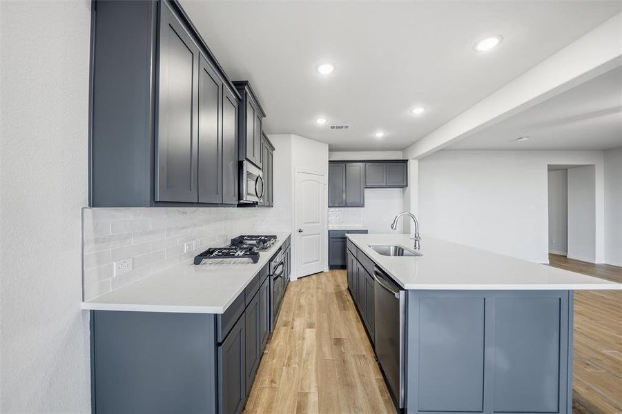 Furnished interior view inside a new home in Morningstar, Aledo (Image 9).