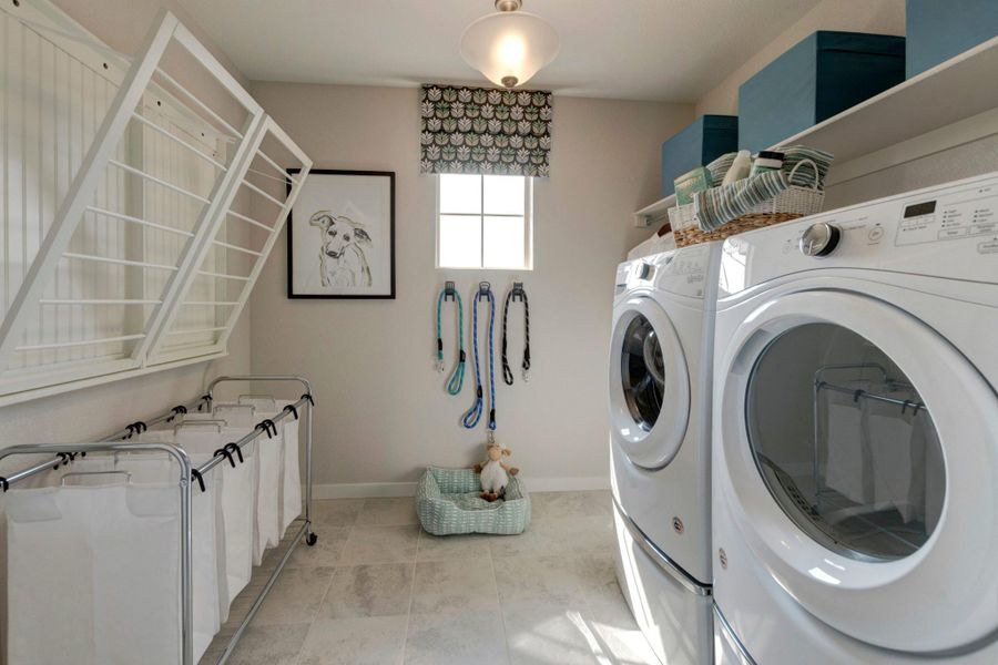 Plan C505 Laundry Room Representative Image