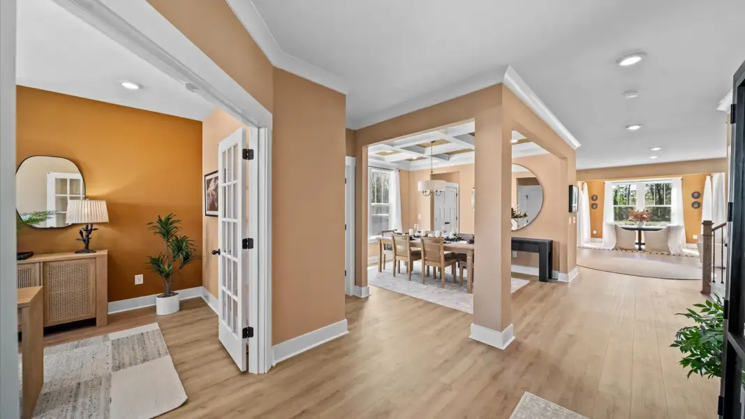 Furnished interior view inside a new home in Foxbank, Gray Court (Image 16).