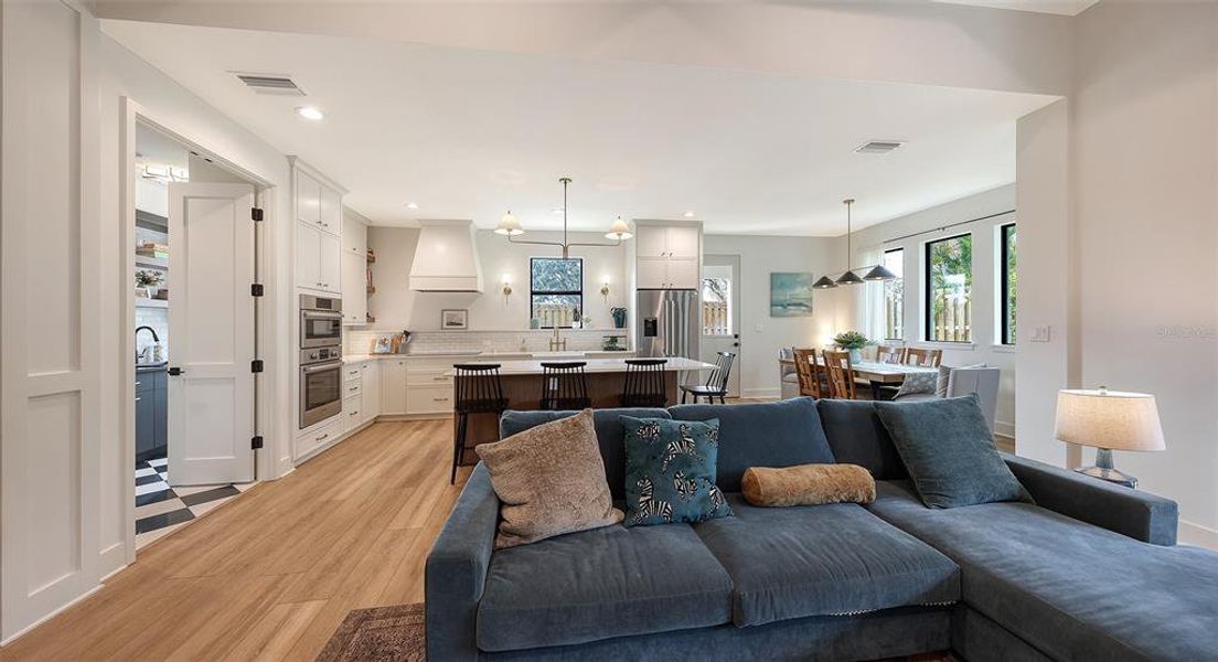 Furnished interior view inside a new home in , Sarasota (Image 52).