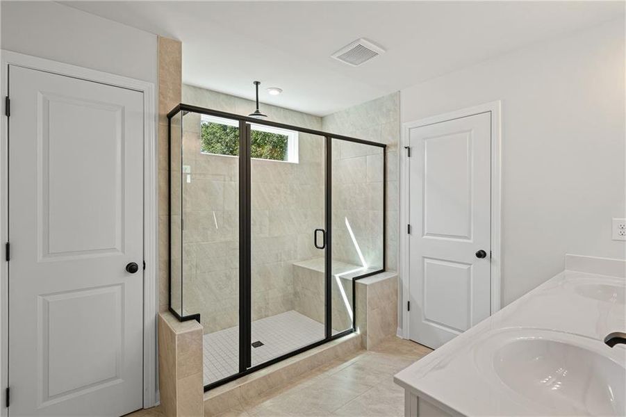 Furnished interior view inside a new home in Reunion, Hoschton (Image 10). Furnished interior view inside a new home in Reunion, Hoschton (Image 10).