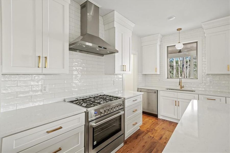 Furnished interior view inside a new home in , Ball Ground (Image 8).