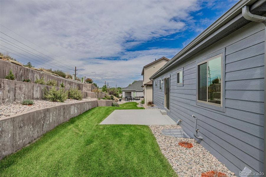 Exterior details and patio area of a home in , Greeley (Image 25).