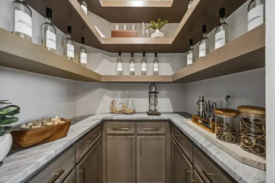 Representative furnished interior of a home built from the Rosalie by Landon Homes in Fields - Brookside, Frisco (Image 10).