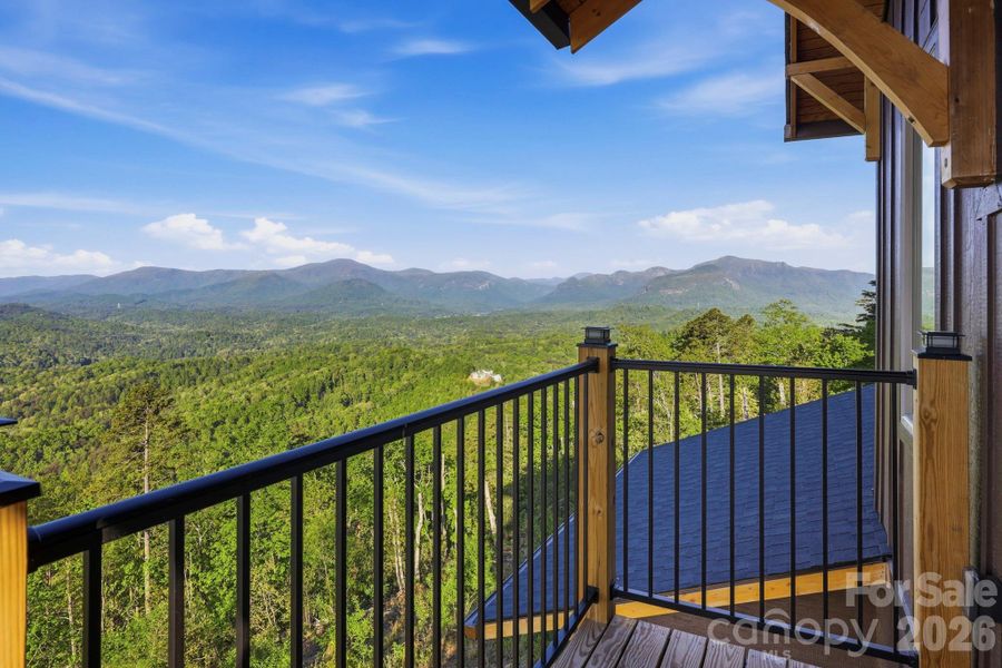 Exterior details and patio area of a home in , Lake Lure (Image 19).
