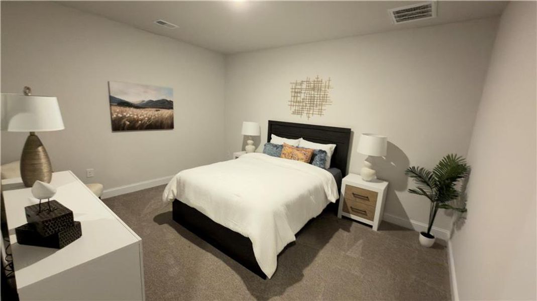 Furnished interior view inside a new home in Habersham Meadows, Demorest (Image 36).