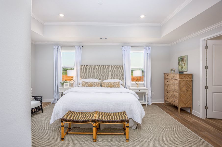 Furnished interior view inside a new home in Sugarmill Woods, Homosassa (Image 23).
