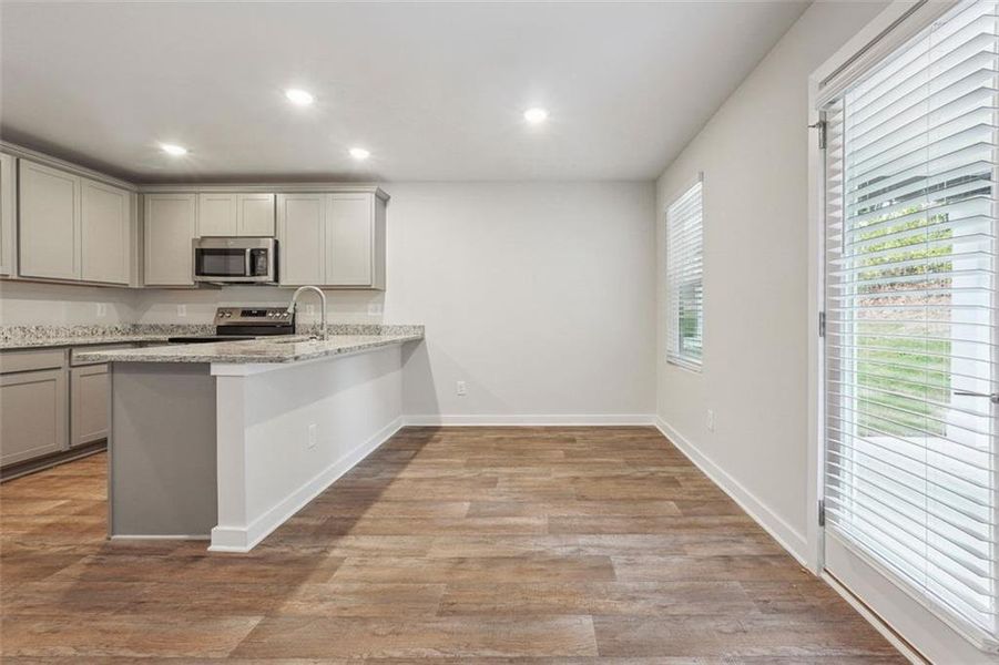 Furnished interior view inside a new home in Stonewall Station, Atlanta (Image 3).