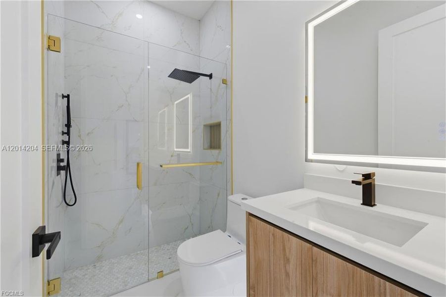Furnished interior view inside a new home in , Cape Coral (Image 6).