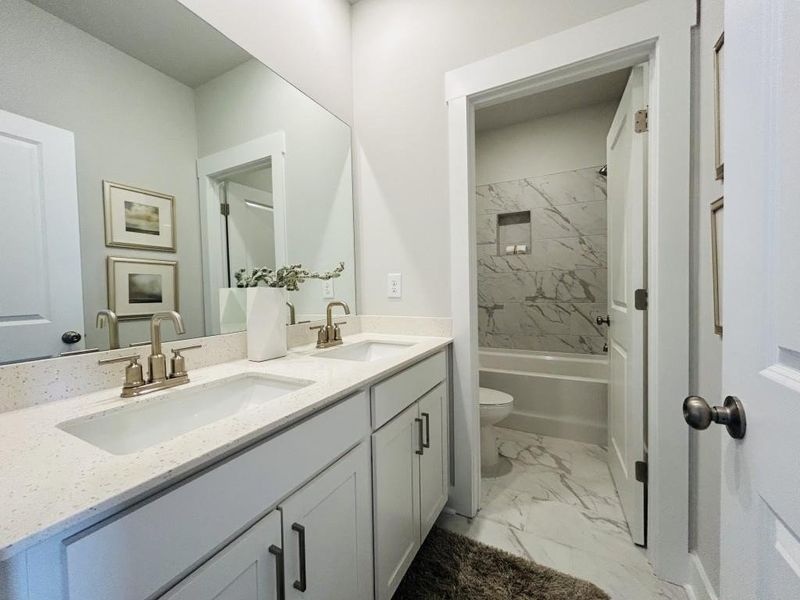 Furnished interior view inside a new home in Red Bird Manor, Jefferson (Image 9).