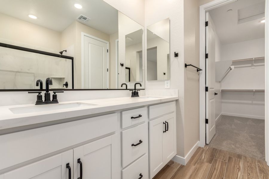 Furnished interior view inside a new home in Mira Vista at Victory, Buckeye (Image 11).