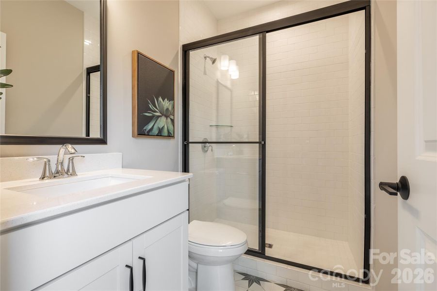 Furnished interior view inside a new home in Parkside Crossing, Charlotte (Image 9).