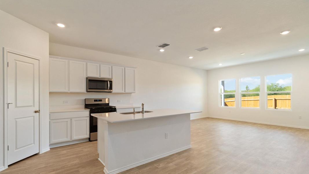 Furnished interior view inside a new home in Talavera, Kyle (Image 4).