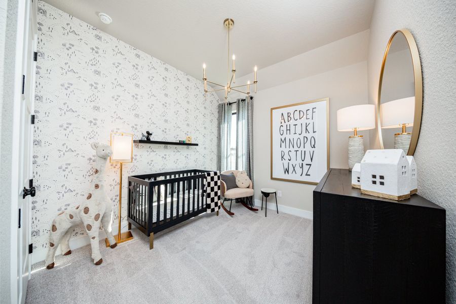 Representative furnished interior of a home built from the Cambridge by Beazer Homes in Arabella on the Prairie, Richmond (Image 7).