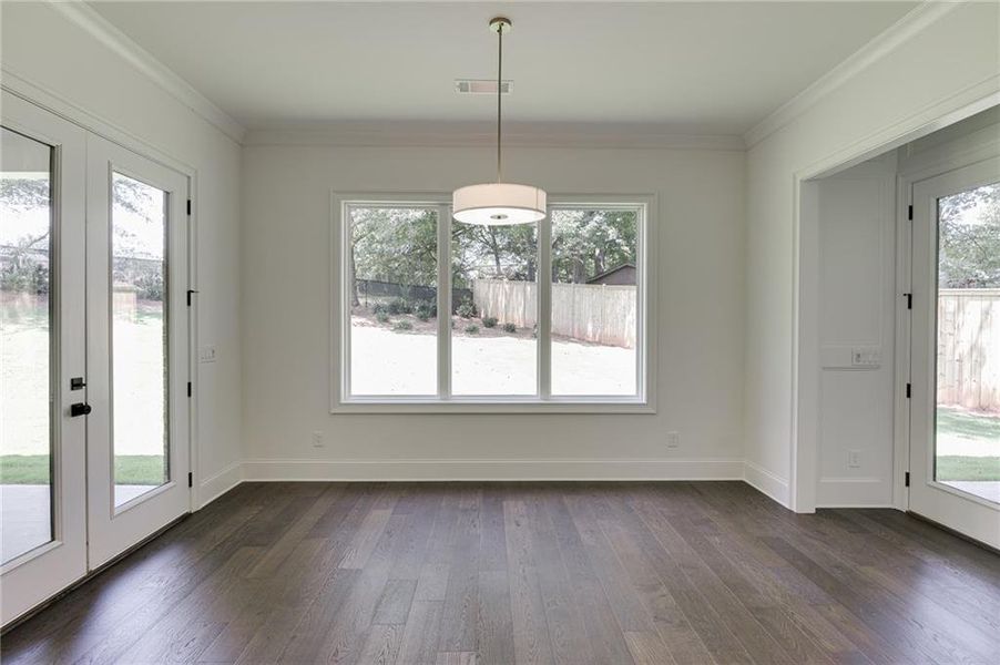 Spacious, unfurnished interior of a new home in , Buford (Image 65).