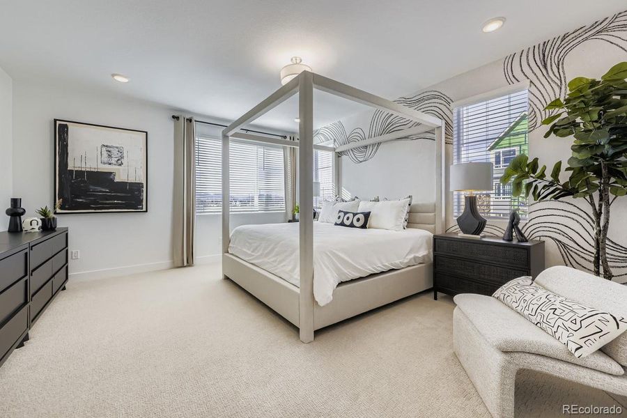 Furnished interior view inside a new home in Uplands, Westminster (Image 7).