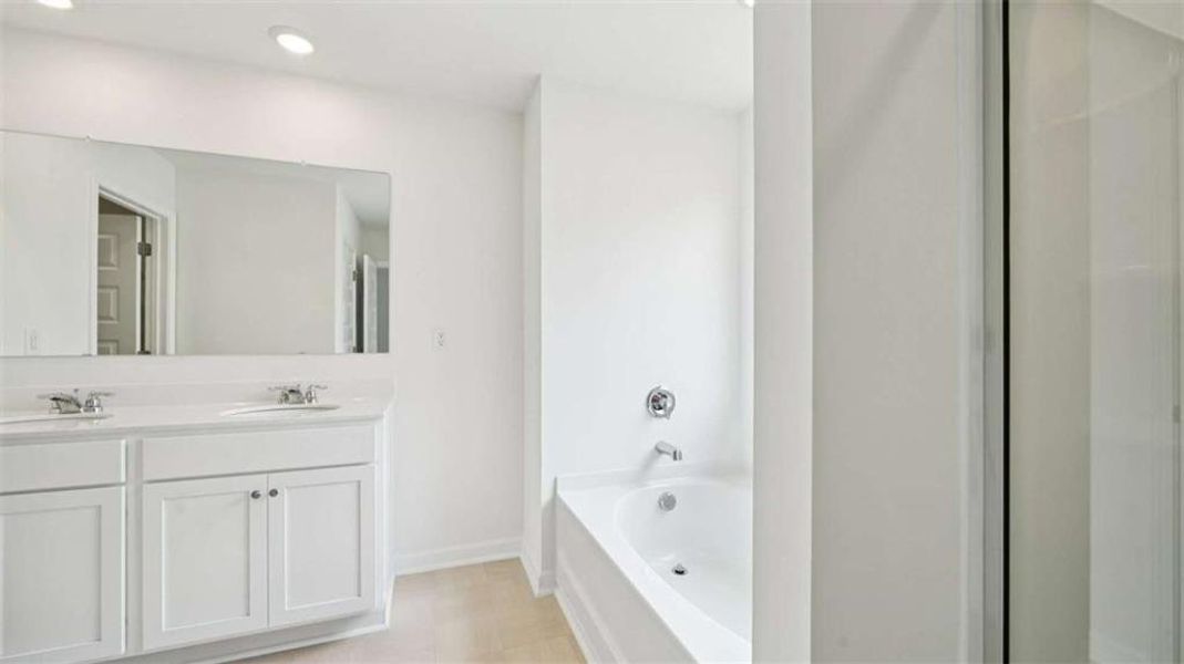 Furnished interior view inside a new home in Sherwood Manor, College Park (Image 7).