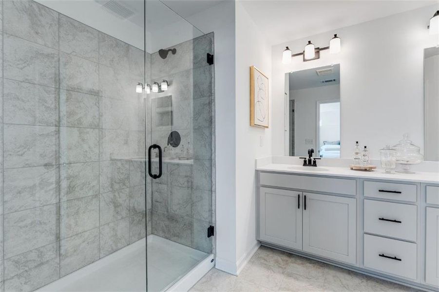 Furnished interior view inside a new home in Chandler Run, Tucker (Image 17).