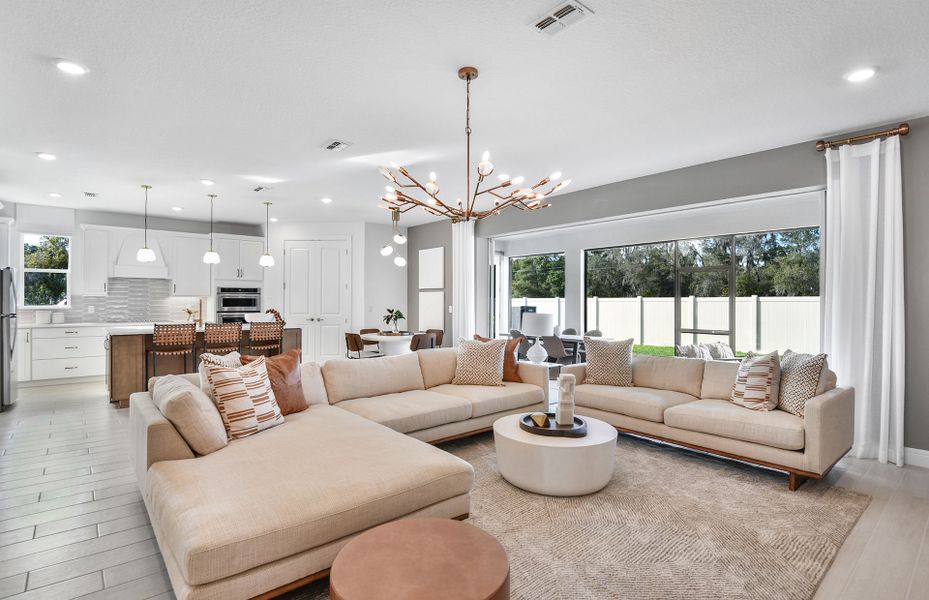 Furnished interior view inside a new home in Spencer Glen, Riverview (Image 8).